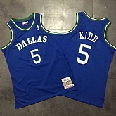 Mavericks 5 Jason Kidd Blue 1994 95 Hardwood Classics Jersey Mixiu,baseball caps,new era cap wholesale,wholesale hats